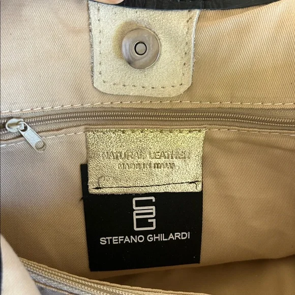 Free People x Anthropology Beaded Eye of the Tiger Suede Tote Bag - Picture 4 of 6